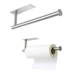 Stainless Steel Tissue Holder Wall Mounted Self Adhesive Paper Roll Holder