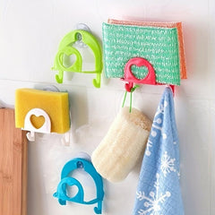 Suction Sponge Holder Wall Cup Holder Convenient Storage Racks Over Sink
