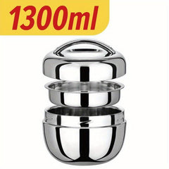 Stainless Steel Hot Food Flask Double Layer