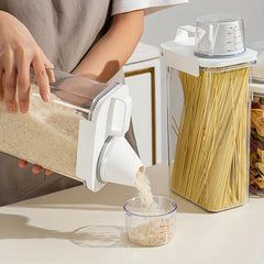 Airtight Food Storage Container With Lid Candy Jars Biscuit Tea Can