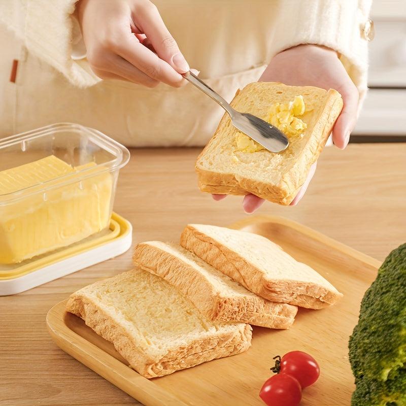 Butter Fresh Keeping Box With Lid Sealed Storage Cheese Slicer