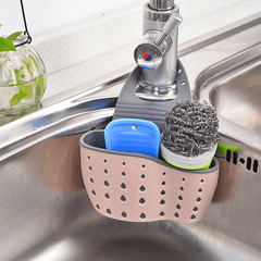 Double Layer Faucet Storage Rack Kitchen Plastic Rotatable Sink Drain