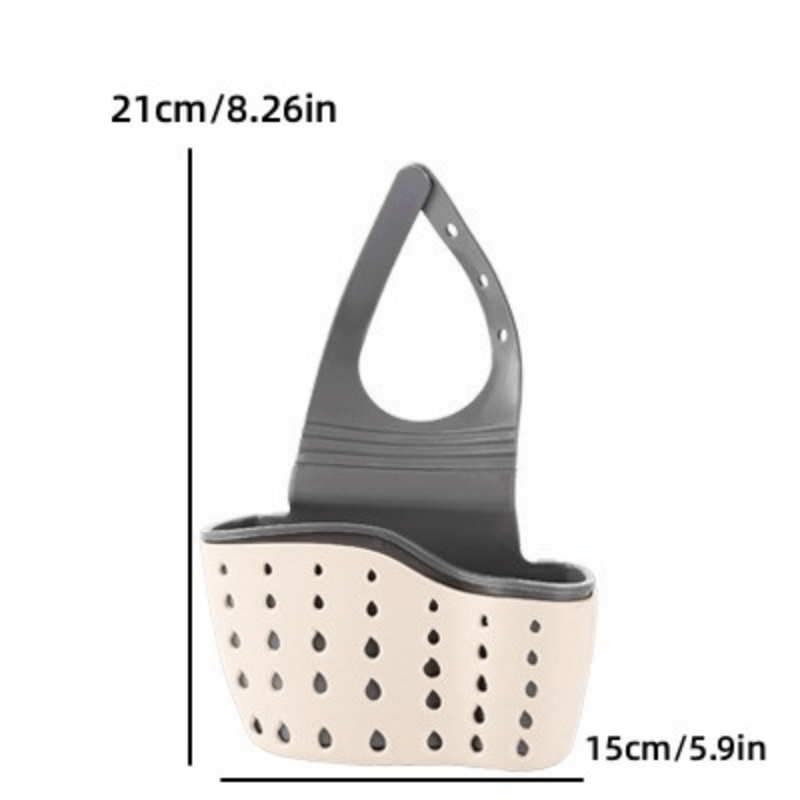 Double Layer Faucet Storage Rack Kitchen Plastic Rotatable Sink Drain