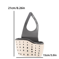 Double Layer Faucet Storage Rack Kitchen Plastic Rotatable Sink Drain