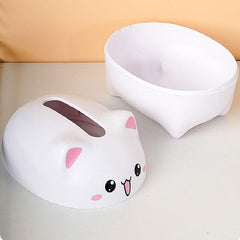 Cat Tissue Box Bathroom Countertop Paper Storage Kitchen Accessories