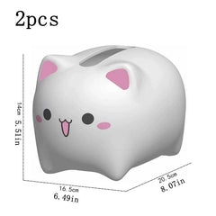 Cat Tissue Box Bathroom Countertop Paper Storage Kitchen Accessories