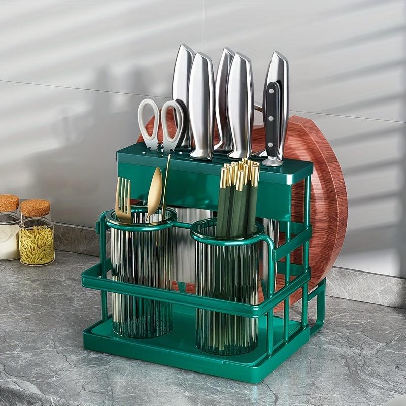 Kitchen Holder Cutting Board Rack Wall Mounted Countertop Integrated
