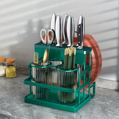 Kitchen Holder Cutting Board Rack Wall Mounted Countertop Integrated