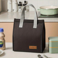 Minimalist Bento Bag Ice Pack Outdoor Picnic Lunch Box Hand Wash Insulated Conta