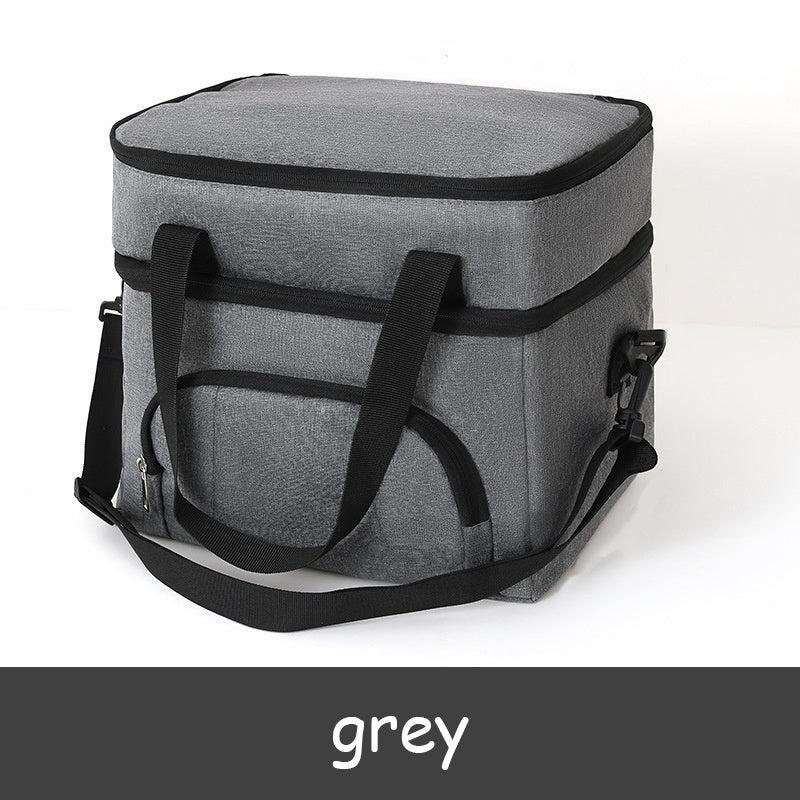 20L Large Double Layer Picnic Bag for Office Work School Beach