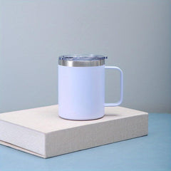 12oz Vacuum Flask Portable Thermal Bottle Stainless Steel Leakproof