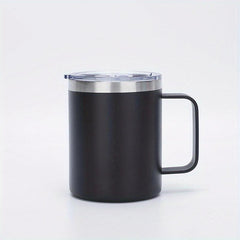 12oz Vacuum Flask Portable Thermal Bottle Stainless Steel Leakproof