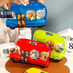 5pcs Car Disposable Baking Bag Clear Window Pouch for Party Favor Halloween