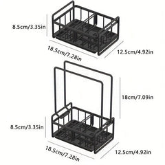 Sink Caddy Sponge Holder for Kitchen Sink Toilet Storage Rack