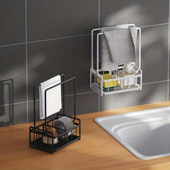 Sink Caddy Sponge Holder for Kitchen Sink Toilet Storage Rack