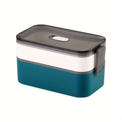 Japanese Bento Box Double Layer Lunch Box Microwave Sealed Picnic Box