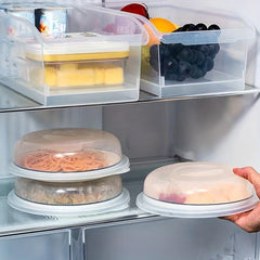 Refrigerator Fresh keeping Plate Cover Dustproof Microwave Oven Oilproof Cover