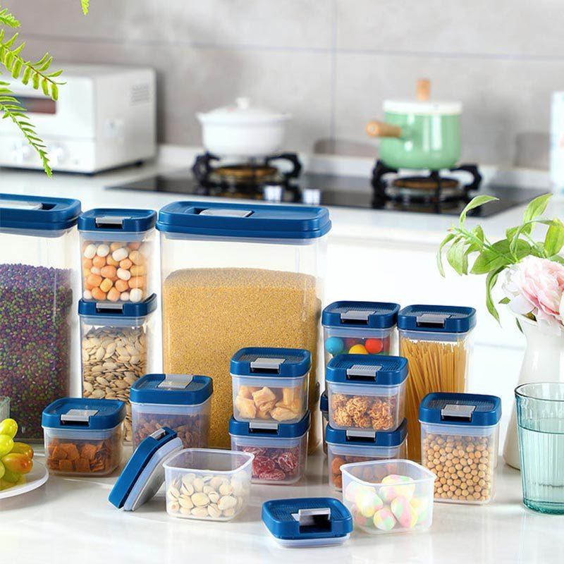 6pcs Multigrain Storage Container Set Kitchen Refrigerator BPA Free