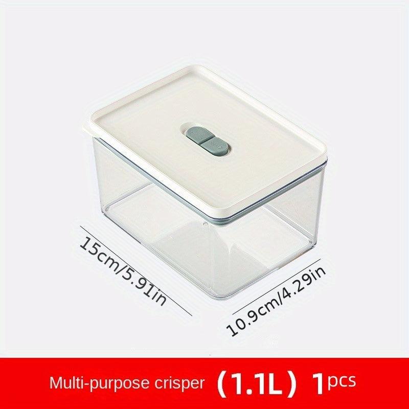 Double Layer Food Drain Box for Fresh Keeping in Refrigerator