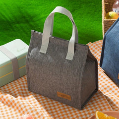 Leakproof Aluminum Foil Insulated Lunch Bag with Handle for Teens and Adults