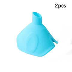 2pcs Silicone Oven Mitts Multifunctional Anti Scalding Hand Clip Heat Resistant