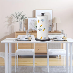 Countertop Paper Towel Holder with Weighted Base - Kitchen Bathroom Supply