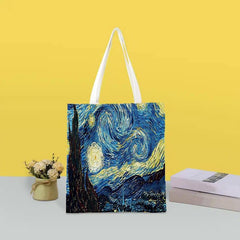World Famous Painting Series 1 Printed Bag Eco Friendly Shopping Tote Bag