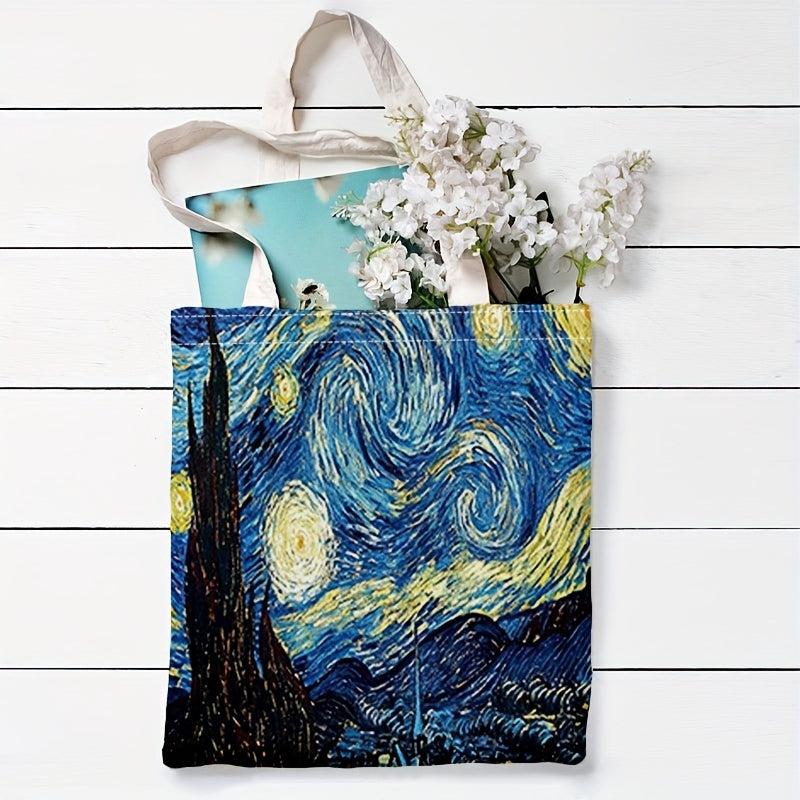 World Famous Painting Series 1 Printed Bag Eco Friendly Shopping Tote Bag