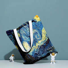 World Famous Painting Series 1 Printed Bag Eco Friendly Shopping Tote Bag