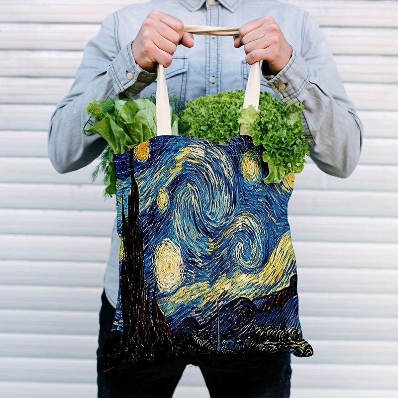 World Famous Painting Series 1 Printed Bag Eco Friendly Shopping Tote Bag