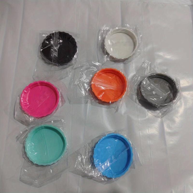 6pcs Reusable Silicone Soda Can Lids Leakproof Seal