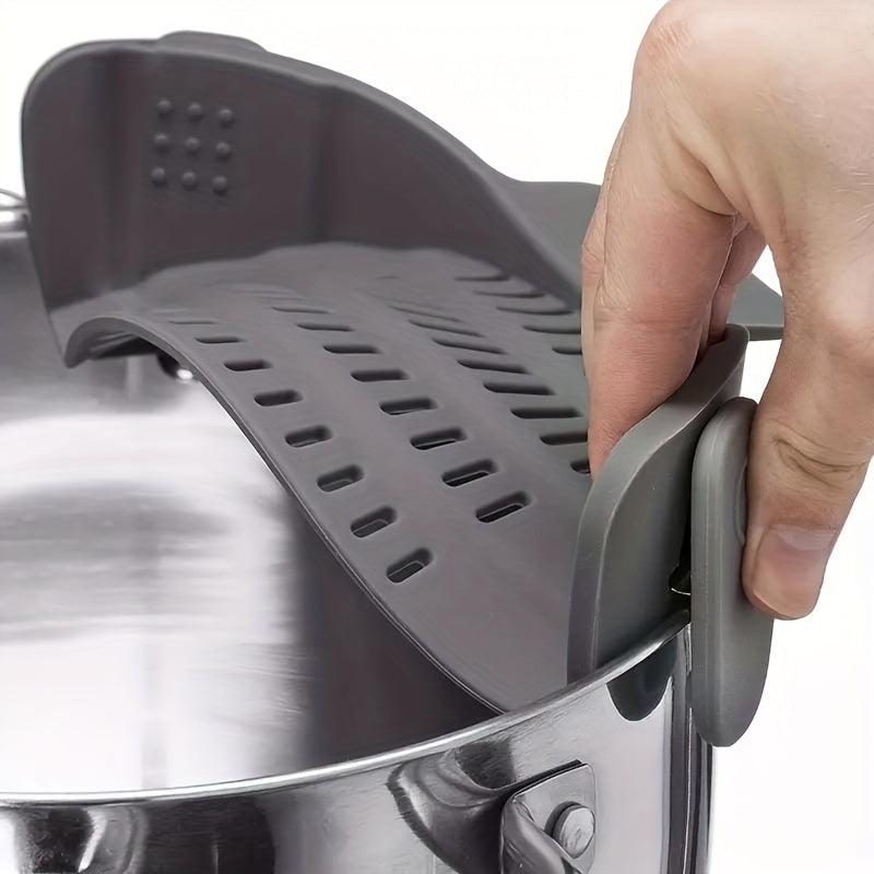 Adjustable Silicone Clip On Strainer Pot Strainer & Pasta Strainer