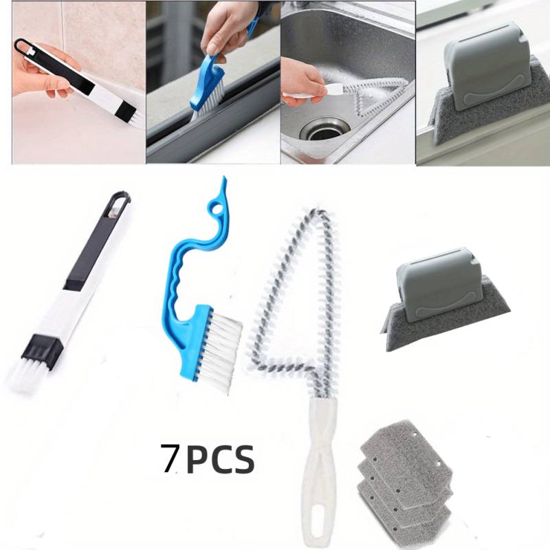 1pc Cleaning Brush Crevice Brush Dusting Brush 7in