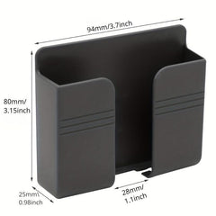 Wall Mounted Mobile Phone Plug Holder Storage Box