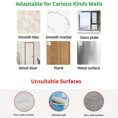10pcs Transparent Adhesive Hooks Waterproof Adhesive Hook