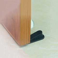 Child Safety Door Stop Plastic Plug with Rubber Grip