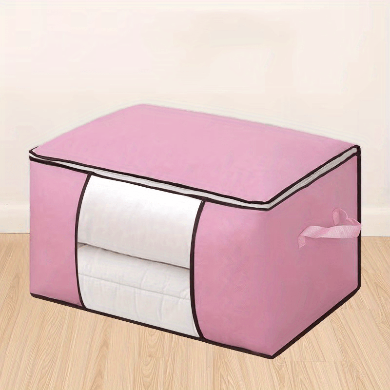 Large Underbed Storage Bag with Reinforced Handle Clear Observation Window