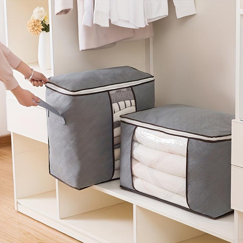 Large Underbed Storage Bag with Reinforced Handle Clear Observation Window