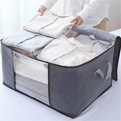 Large Underbed Storage Bag with Reinforced Handle Clear Observation Window