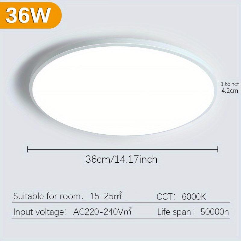 LED Ceiling Light 18W 27W 36W Indoor Lighting Multicolor