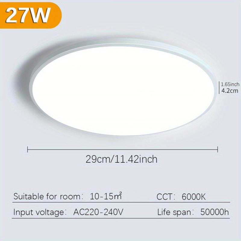 LED Ceiling Light 18W 27W 36W Indoor Lighting Multicolor