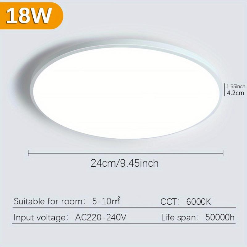 LED Ceiling Light 18W 27W 36W Indoor Lighting Multicolor