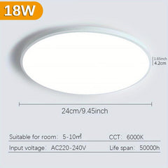 LED Ceiling Light 18W 27W 36W Indoor Lighting Multicolor