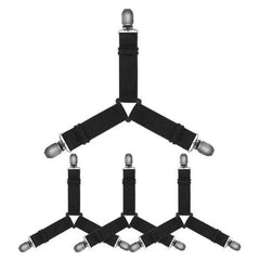 Adjustable Bed Sheet Straps Corner Clips Fasteners Gripper