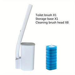 Disposable Toilet Brush Replacement Head Set - Household Cleaning Tools