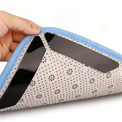 10pcs Reusable Carpet Stickers Non Slip Washable Rug Stickers