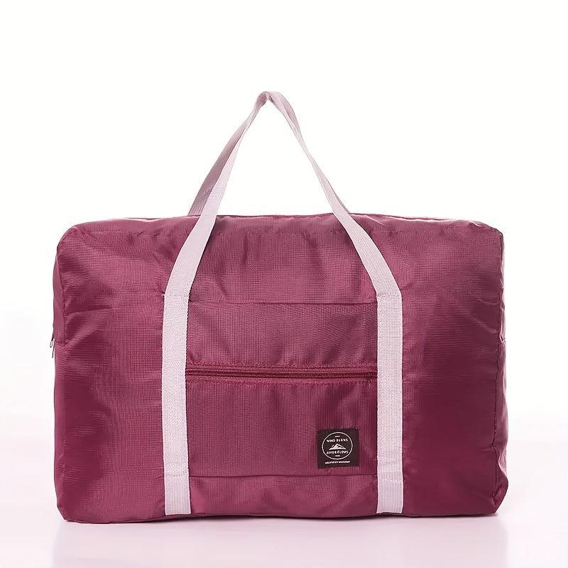 Foldable Travel Duffel Bag Waterproof Carry On Luggage Bag Handbag