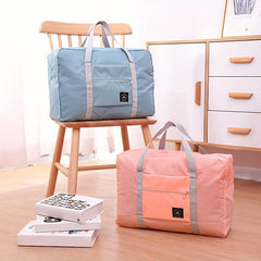 Foldable Travel Duffel Bag Waterproof Carry On Luggage Bag Handbag