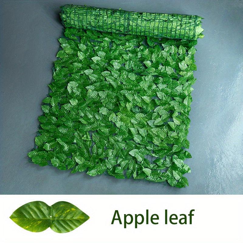Artificial Leaf Fence Privacy Screen Outdoor Garden Faux Ivy Hedge Wall Decor