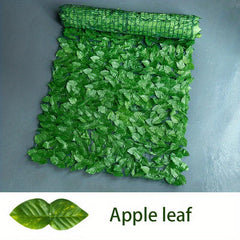 Artificial Leaf Fence Privacy Screen Outdoor Garden Faux Ivy Hedge Wall Decor